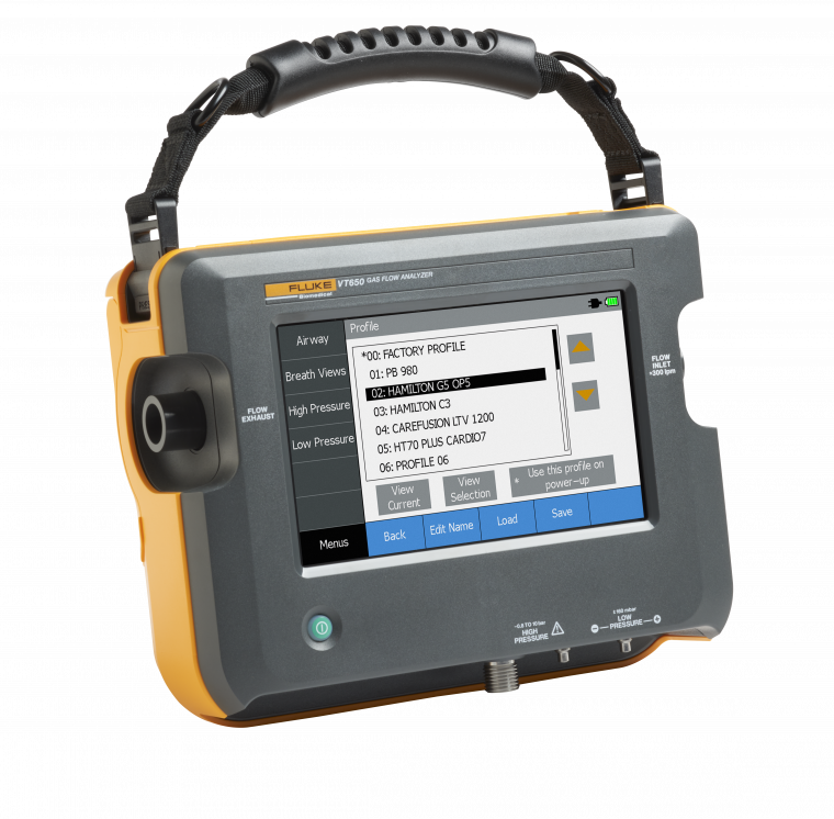 Creación de perfiles en VT650 y VT900A