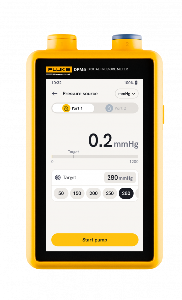 DPM5 Medidor de presión avanzado